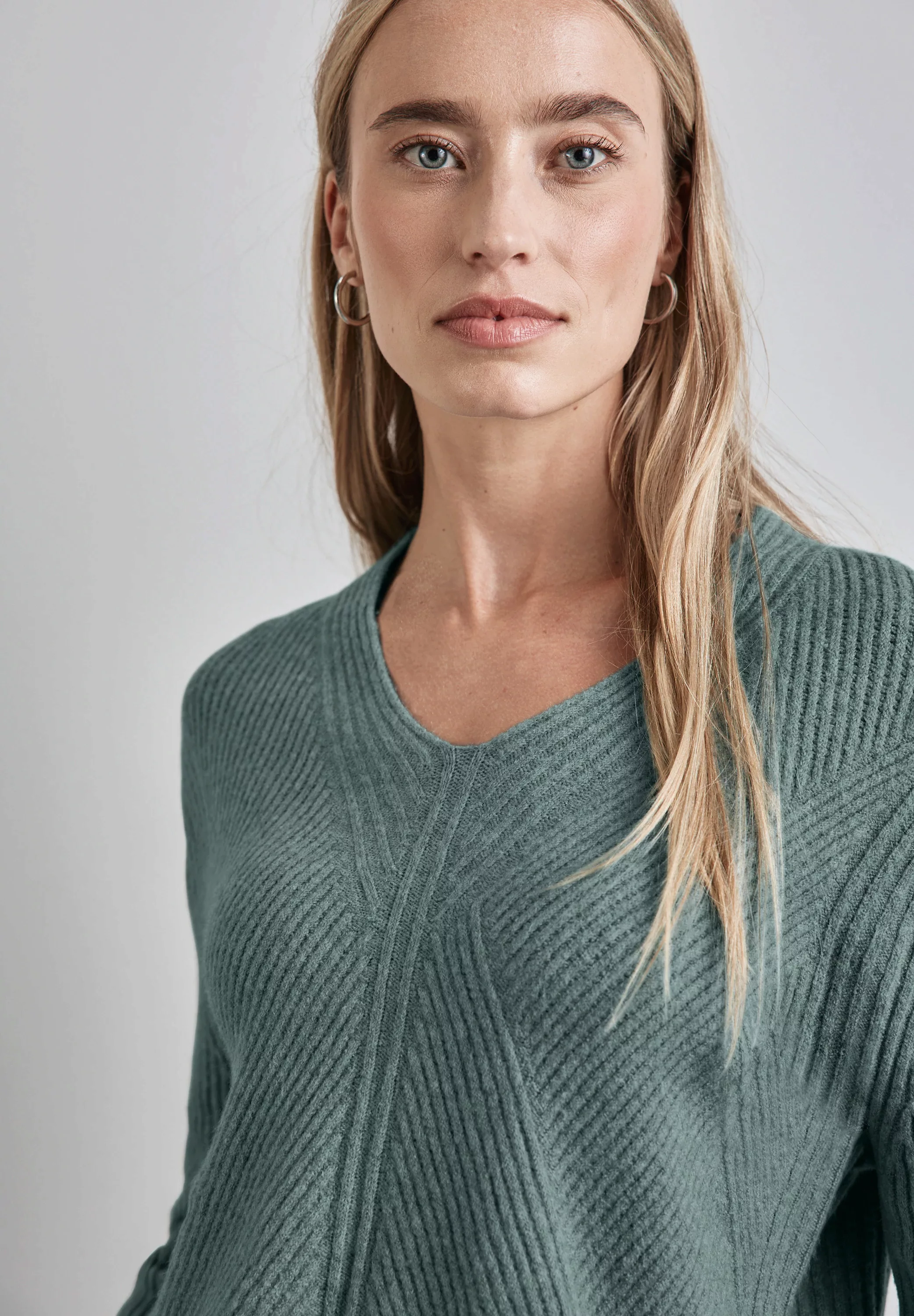 STREET ONE Strickpullover, Rundhalsausschnitt günstig online kaufen