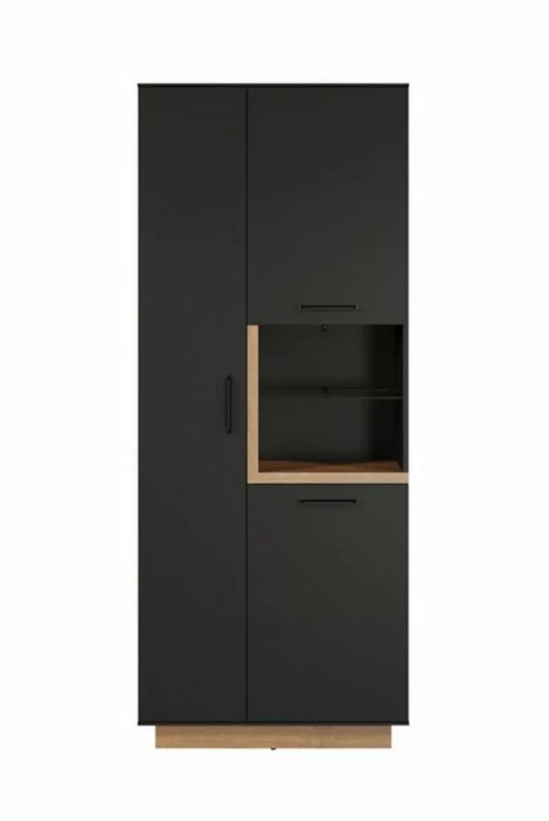 trendteam Vitrine Synnax Hochschrank Vitrinenschrank Wohnzimmerregal Schran günstig online kaufen