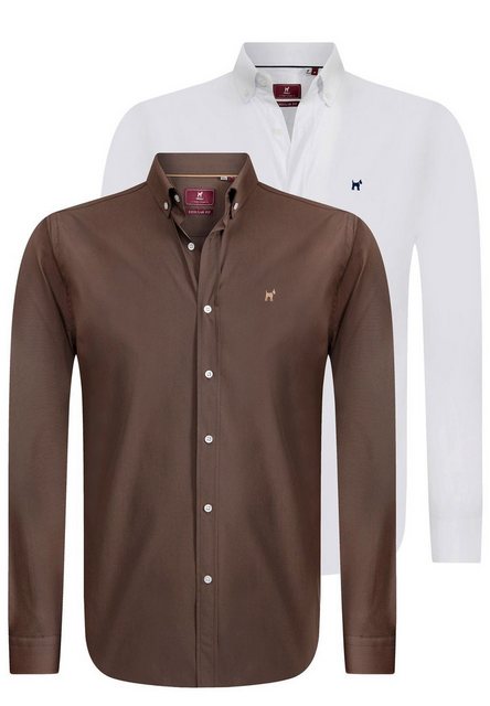 Williot Blusenshirt 2 Pack of Poplin Cotton Shirt günstig online kaufen