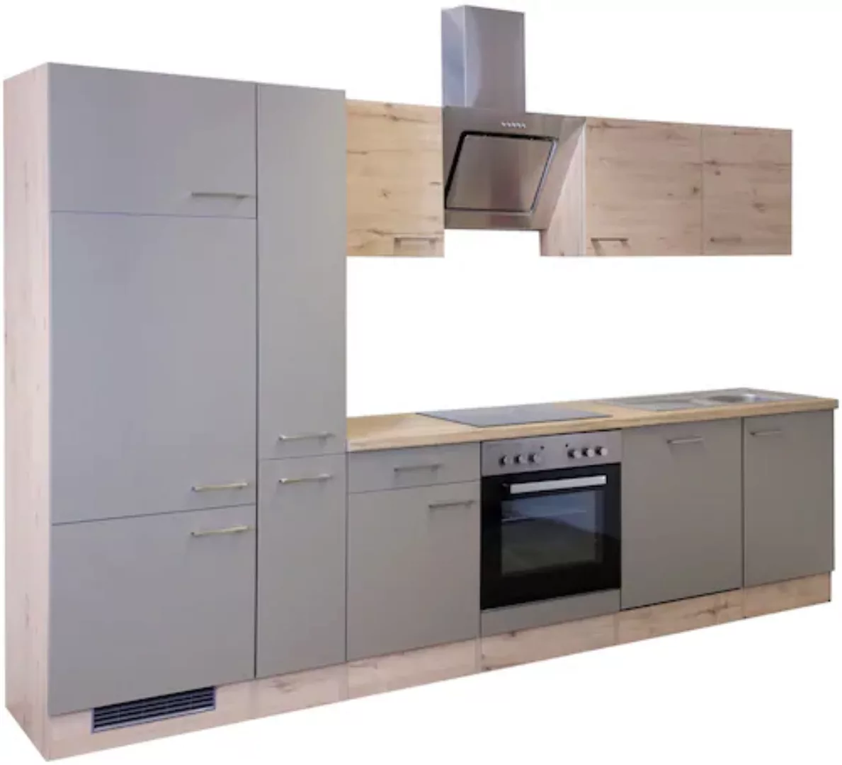 Flex-Well Küchenzeile »Riva«, mit E-Geräten, Gesamtbreite 310 cm günstig online kaufen