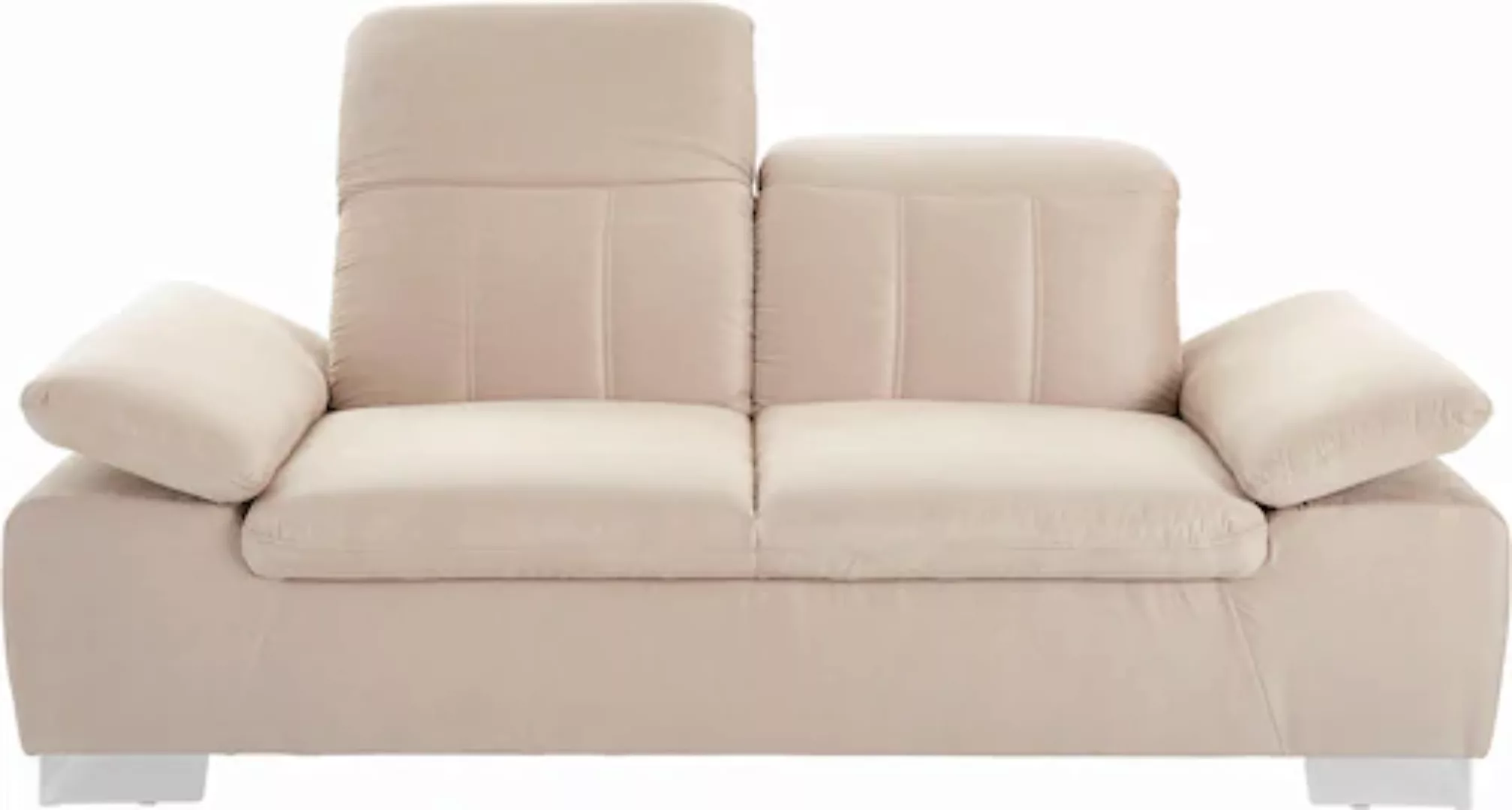 DOMO collection 2-Sitzer Milan, mit Rückenverstellung und Federkern günstig online kaufen