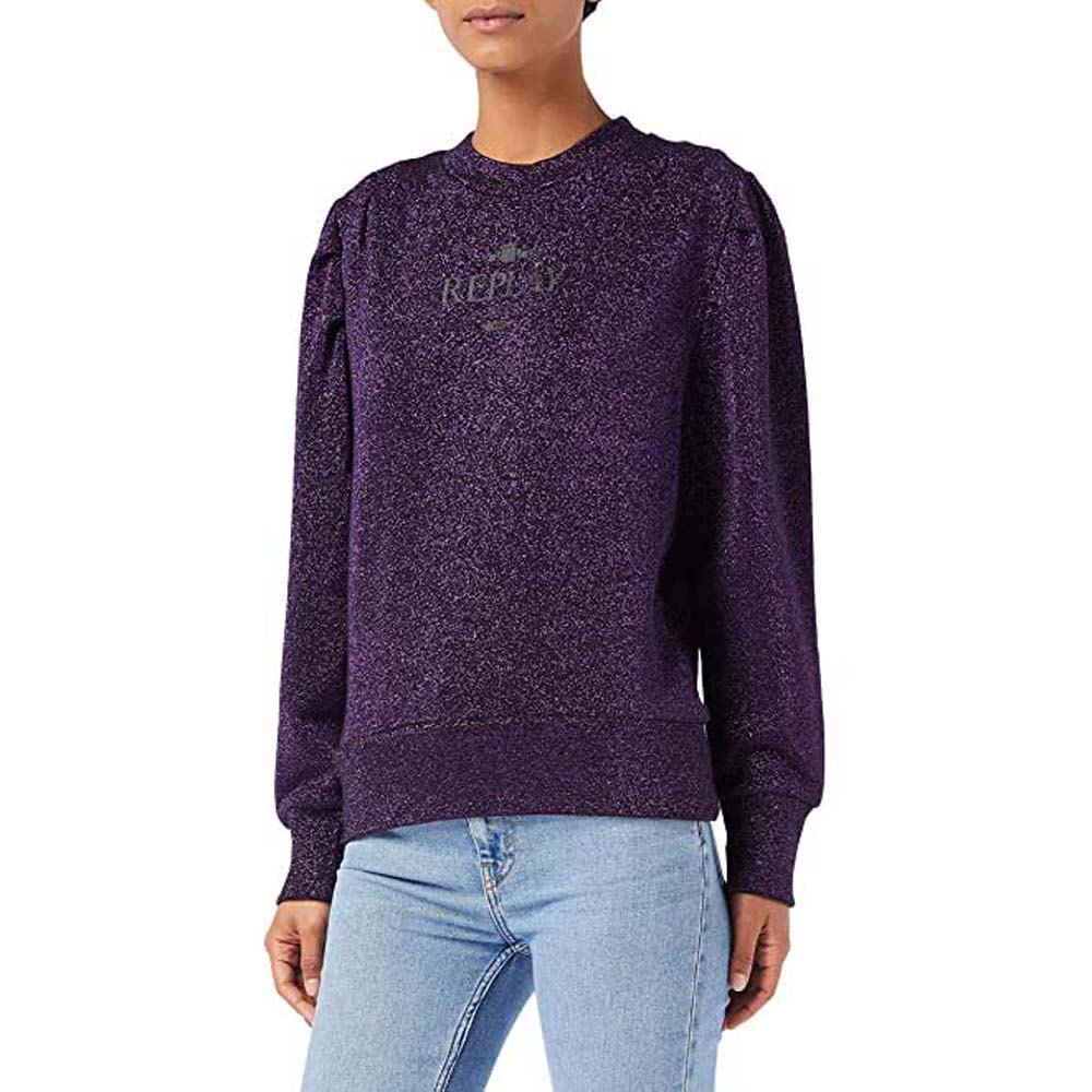 Replay W3609.000.22672 Sweatshirt XS Purple günstig online kaufen