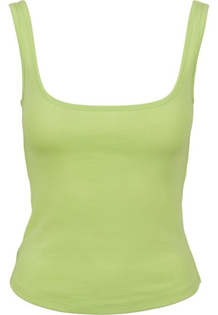 URBAN CLASSICS Muskelshirt Damen Ladies Wide Neck Top (1-tlg) günstig online kaufen