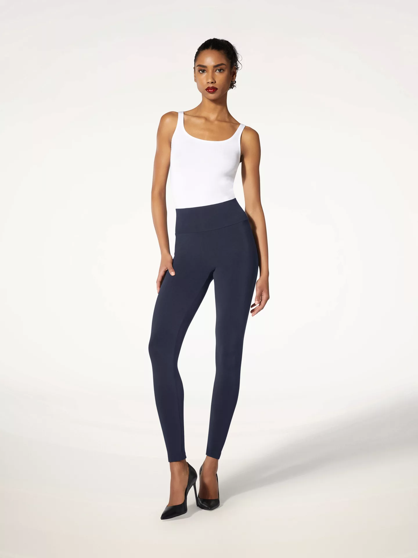 Wolford - The W.O.W. Perfect Fit Leggings, Frau, deep night, Größe: XS günstig online kaufen