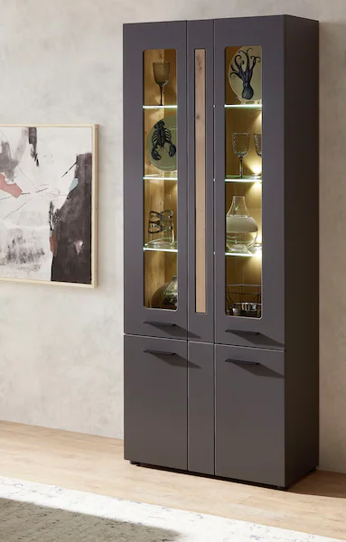 Innostyle Standvitrine "Loft Two", mit Soft-Close-Funktion, inkl. Beleuchtu günstig online kaufen