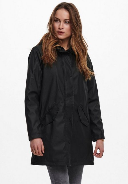 ONLY Funktionsmantel "ONLSALLY RAINCOAT OTW NOOS", mit Kapuze und Teddyplüs günstig online kaufen