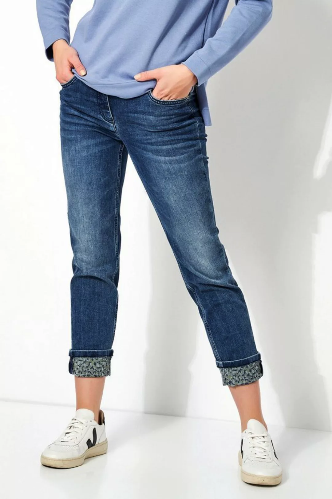 TONI 5-Pocket-Jeans Perfect Shape Turn Up günstig online kaufen