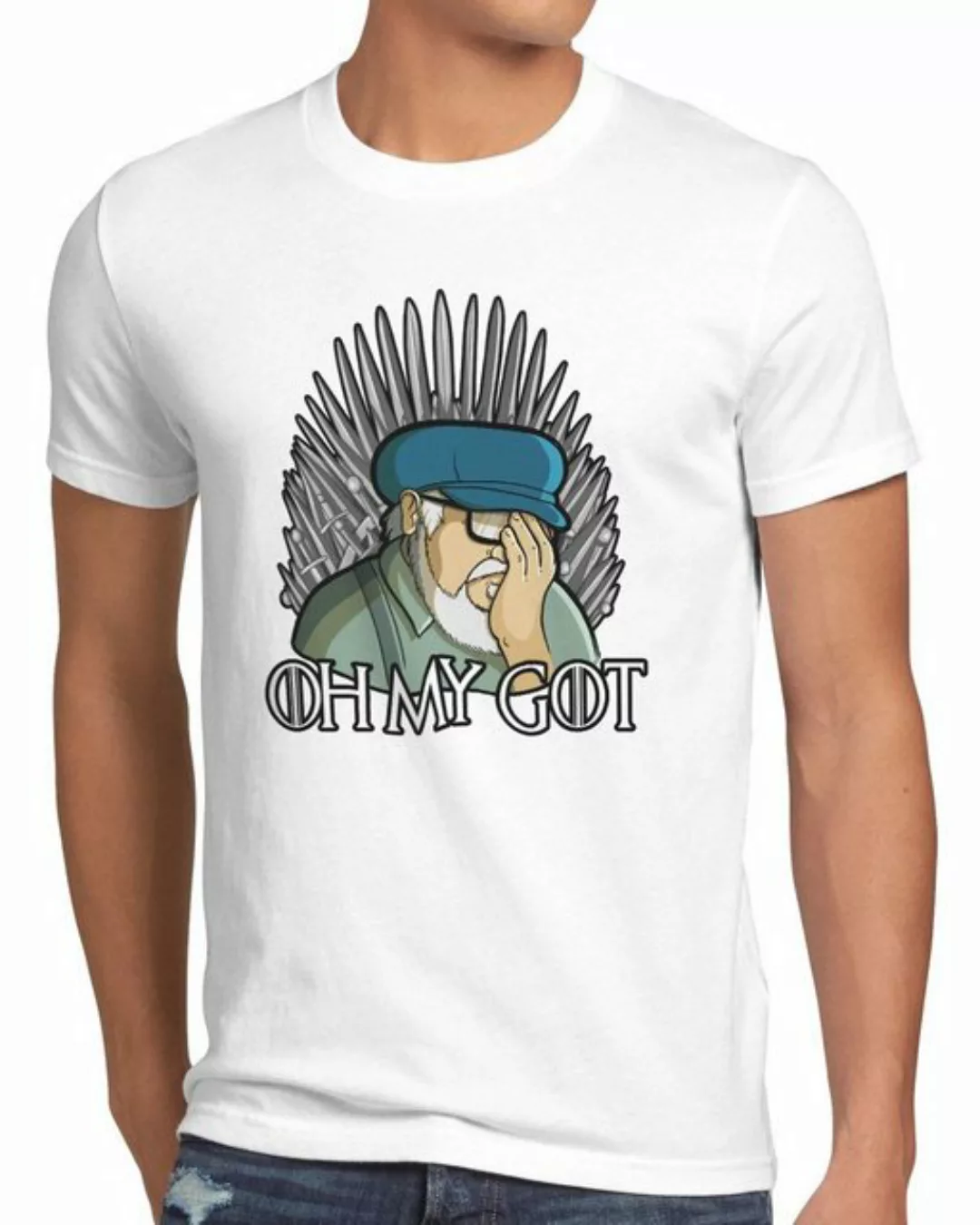 style3 Print-Shirt Herren T-Shirt Oh my GOT staffel8 lied von eis und feuer günstig online kaufen