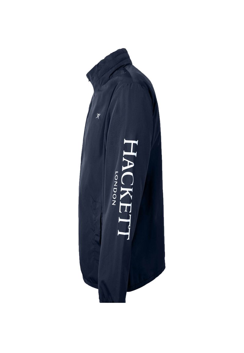 Hackett Windbreaker Jacke Logo Dunkelblau - Größe L günstig online kaufen
