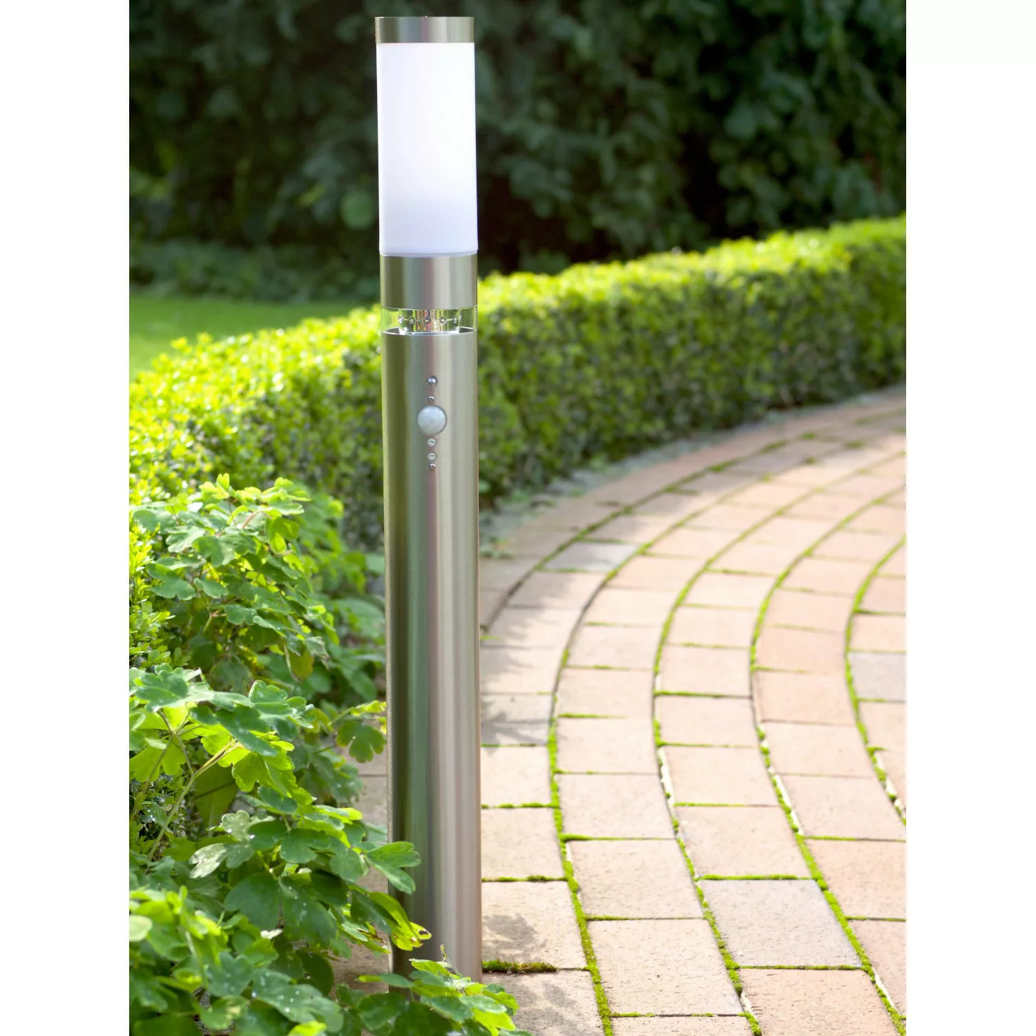 Brilliant Außen-Stehlampe »BOLE«, 78 cm Höhe, Ø 8 cm, Bewegungsmelder, E27, günstig online kaufen