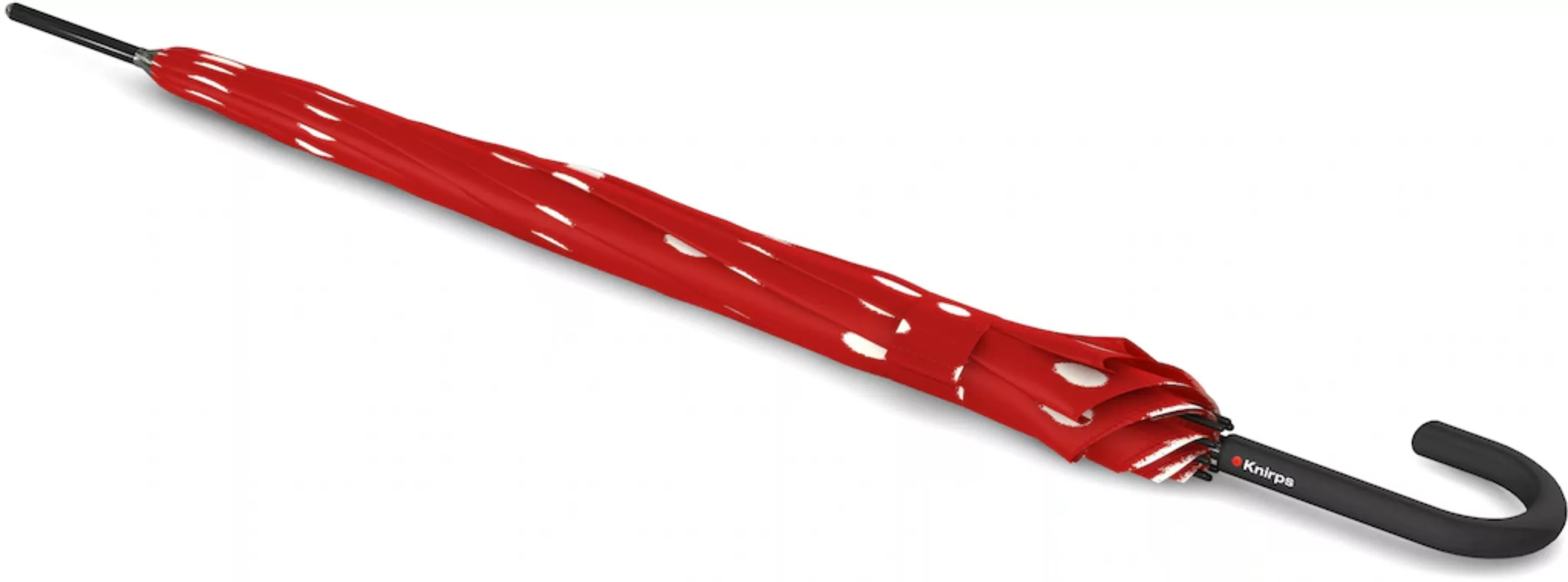 Knirps Stockregenschirm "T.760 Stick Automatik, Dot Art Red" günstig online kaufen