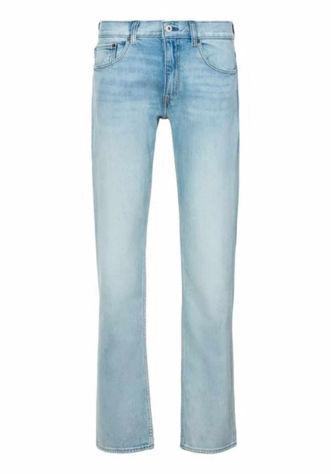 HUGO Blue Slim-fit-Jeans Ash mit Stone-washed-Finish günstig online kaufen