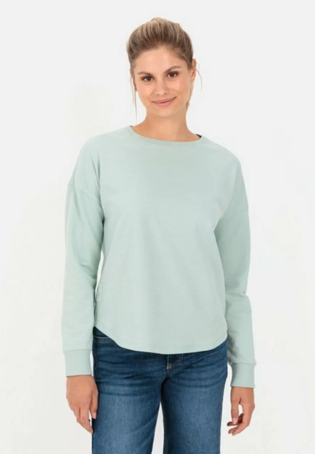 camel active Sweatshirt aus reiner Baumwolle günstig online kaufen