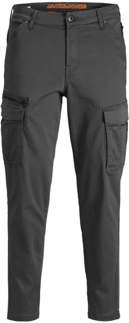 Jack & Jones Herren Cargohose JJIACE JJDEX TAPERED AKM Grau - Schwarz günstig online kaufen