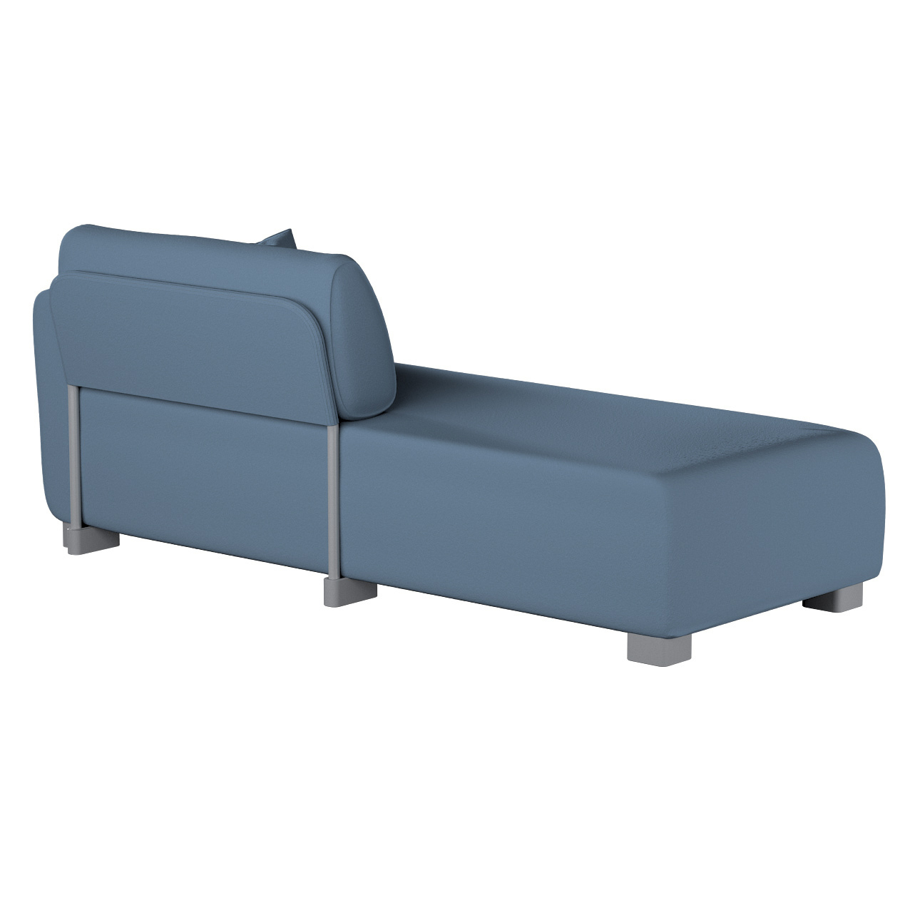 Bezug für Mysinge Recamiere Sofa, blau, Sofahusse, Mysinge Recamiere, Boucl günstig online kaufen