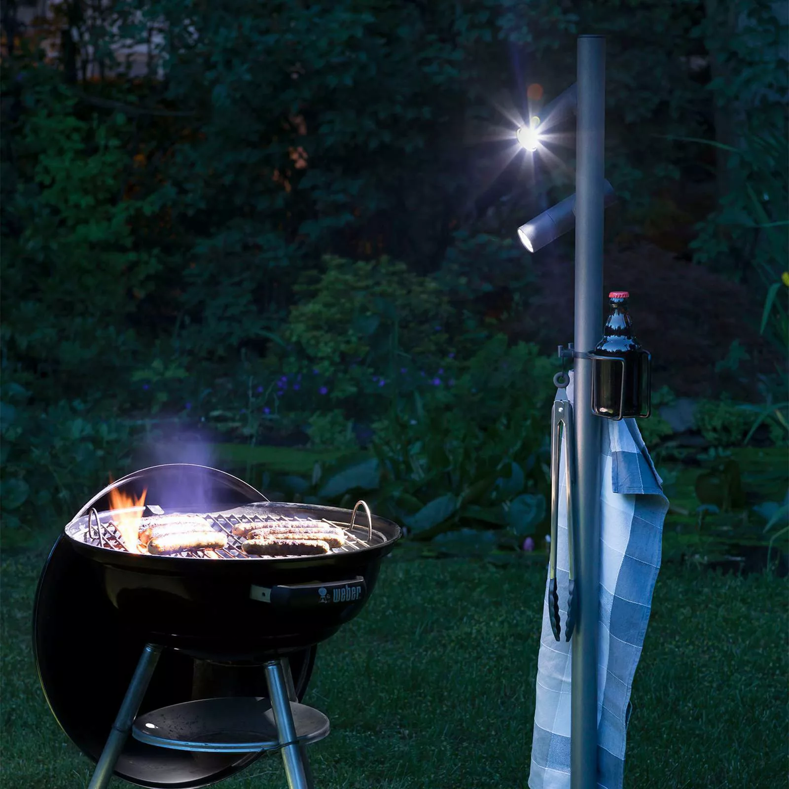 EVOTEC Gartenleuchte "PAUL", 2 flammig-flammig, ideal zum Grillen, Multirin günstig online kaufen