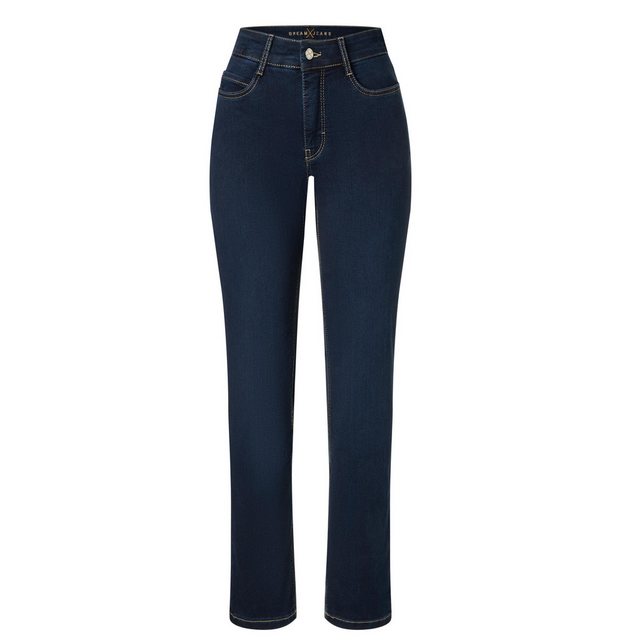 MAC Bequeme Jeans MAC Straight Fit Jeans mit Shaping-Effekt in Dark (1-tlg) günstig online kaufen