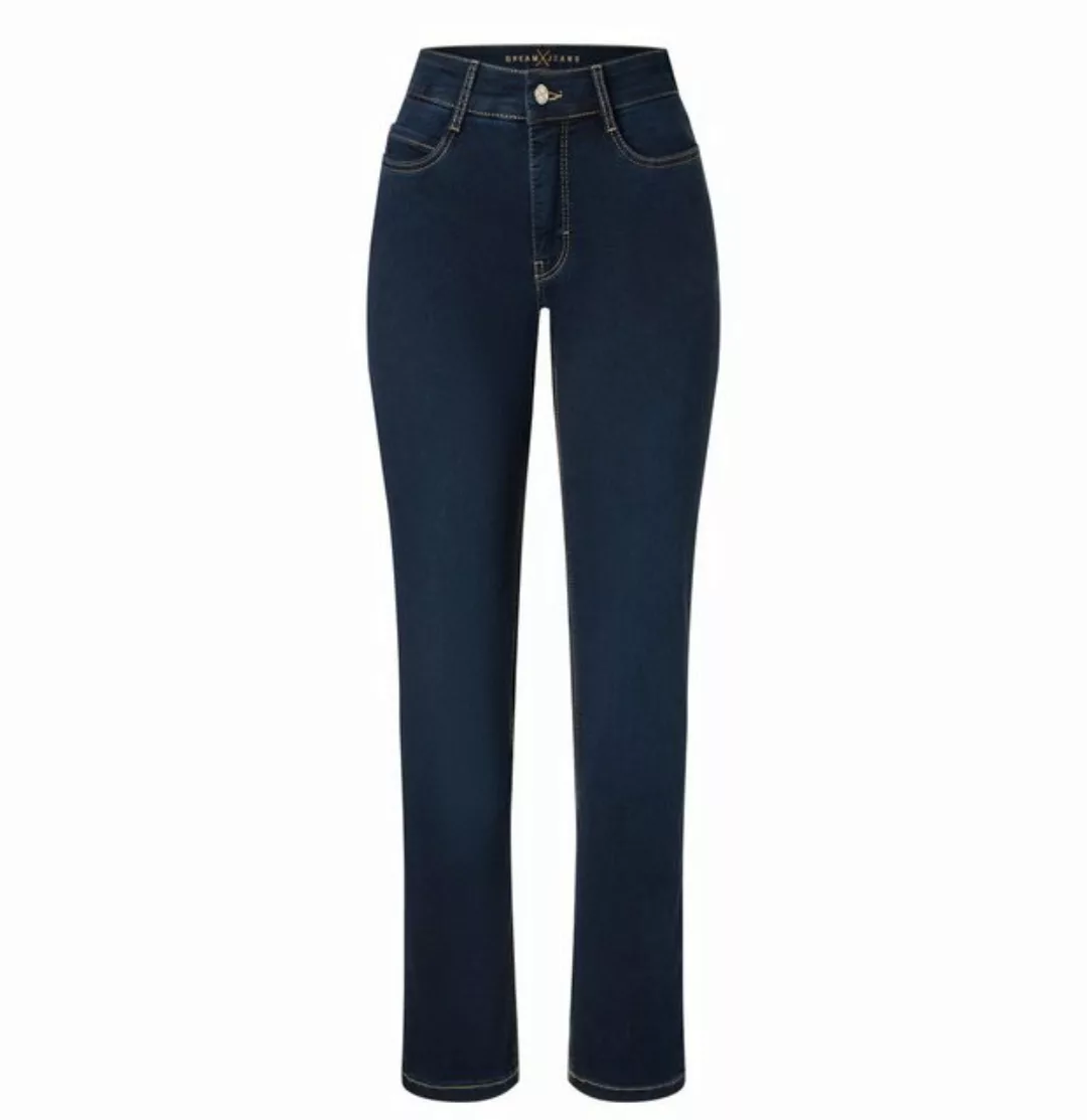 MAC Bequeme Jeans MAC Straight Fit Jeans mit Shaping-Effekt in Dark (1-tlg) günstig online kaufen