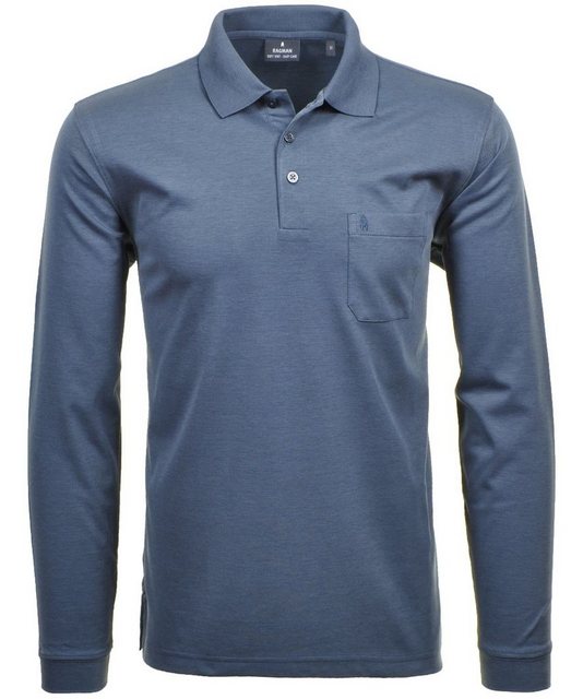 RAGMAN Langarm-Poloshirt Softknit langarm günstig online kaufen