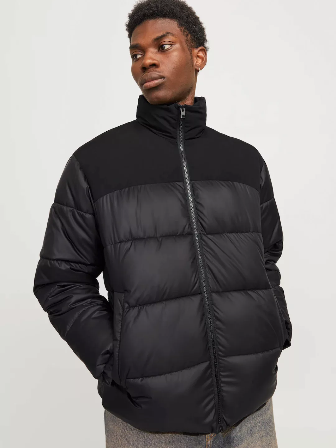 Jack & Jones Steppjacke "JJMOON STAND COLLAR PUFFER" günstig online kaufen