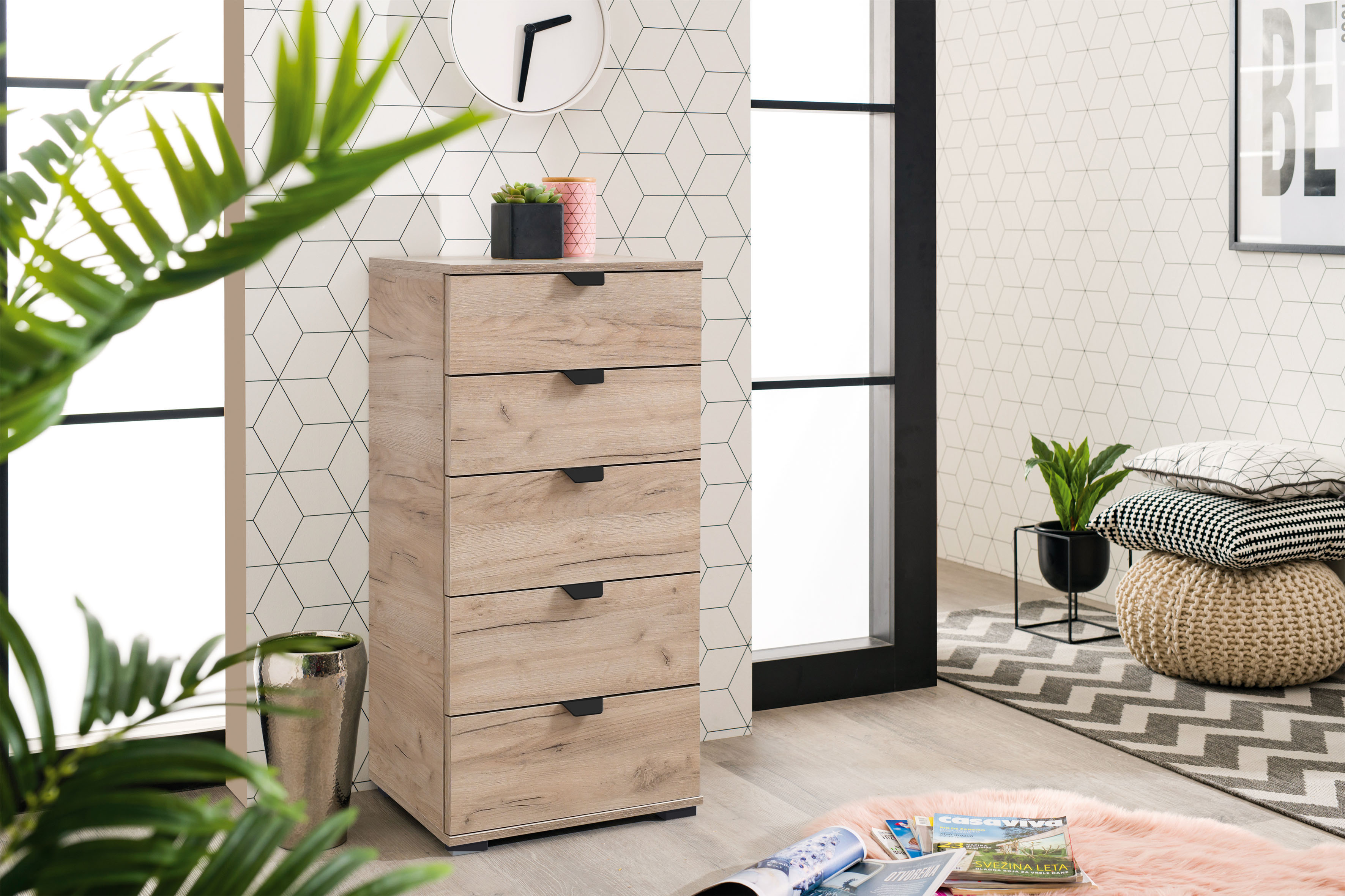 INOSIGN Kommode "Duero Schubkastenkommode", mit 5 Schubkästen, Breite ca. 4 günstig online kaufen