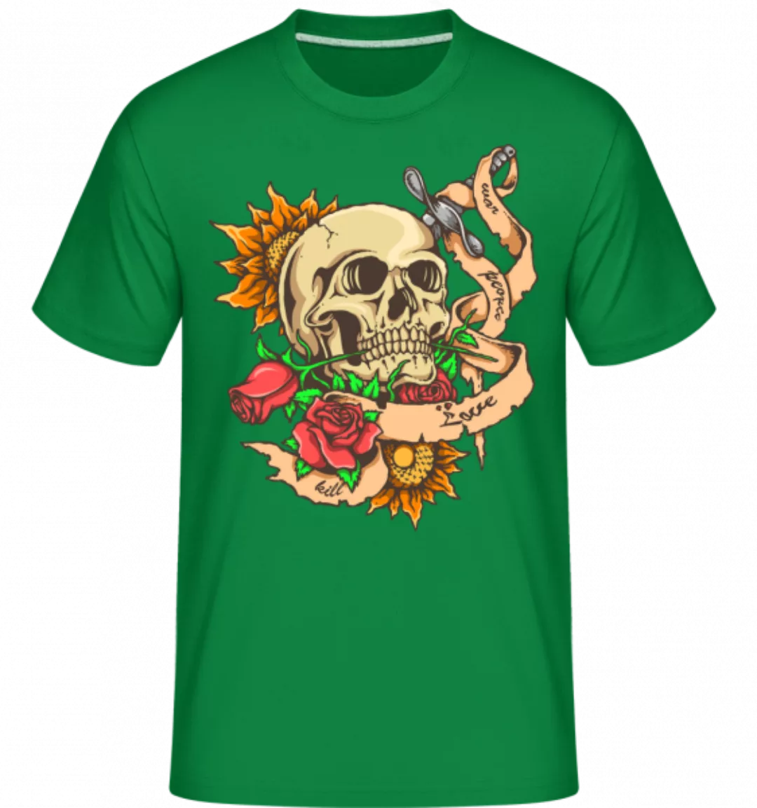 Love And Death · Shirtinator Männer T-Shirt günstig online kaufen