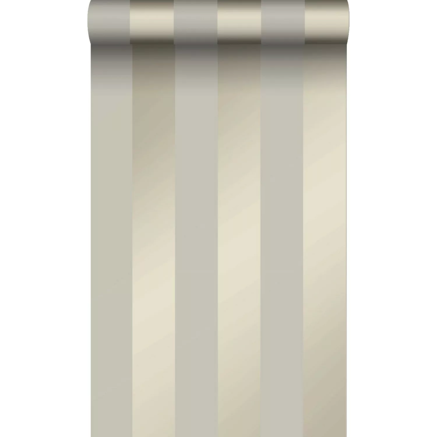 Origin Wallcoverings Tapete Streifen Taupe 53 cm x 10,05 m 326111 günstig online kaufen