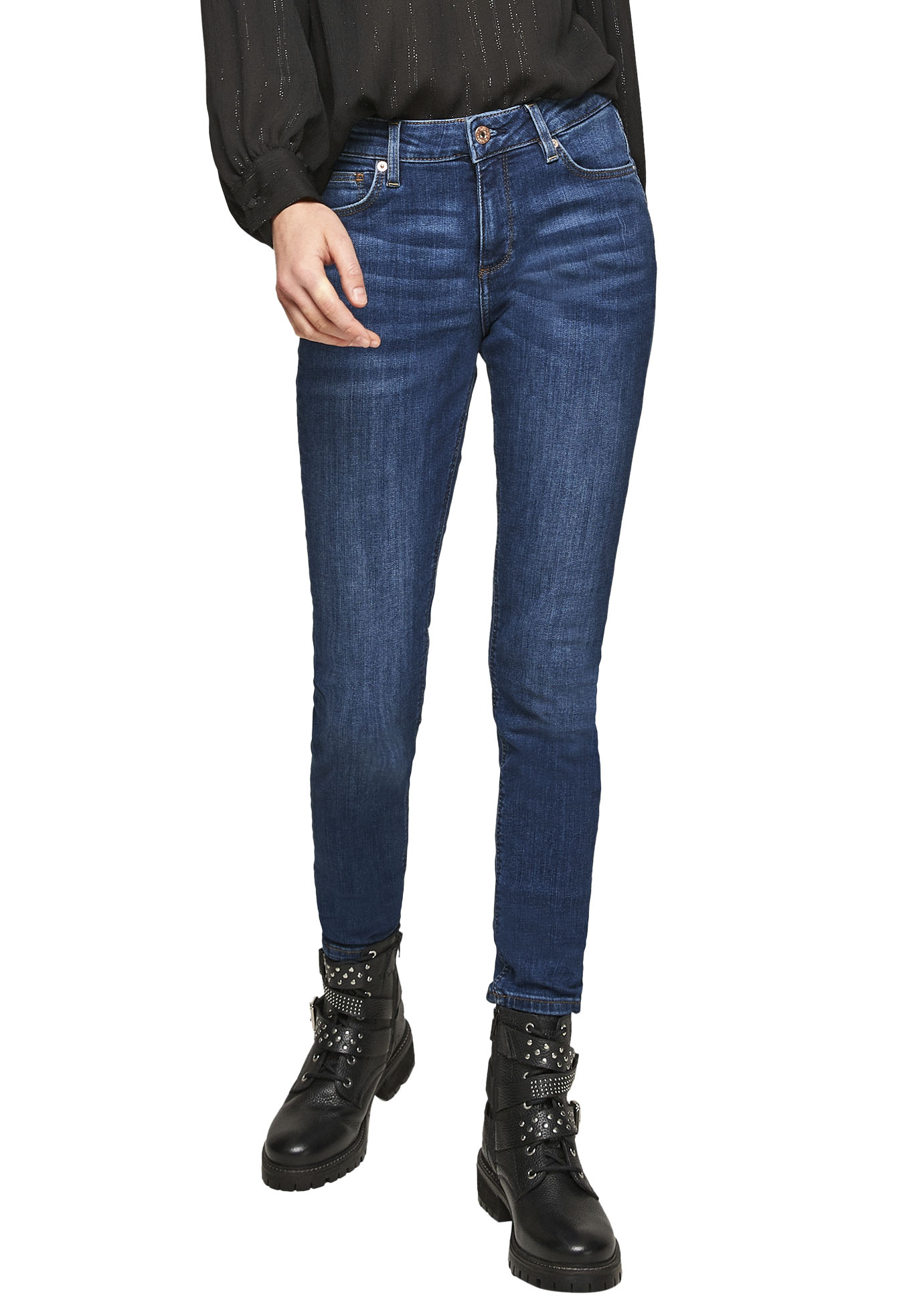 QS 5-Pocket-Jeans Sadie im Skinny-Fit günstig online kaufen
