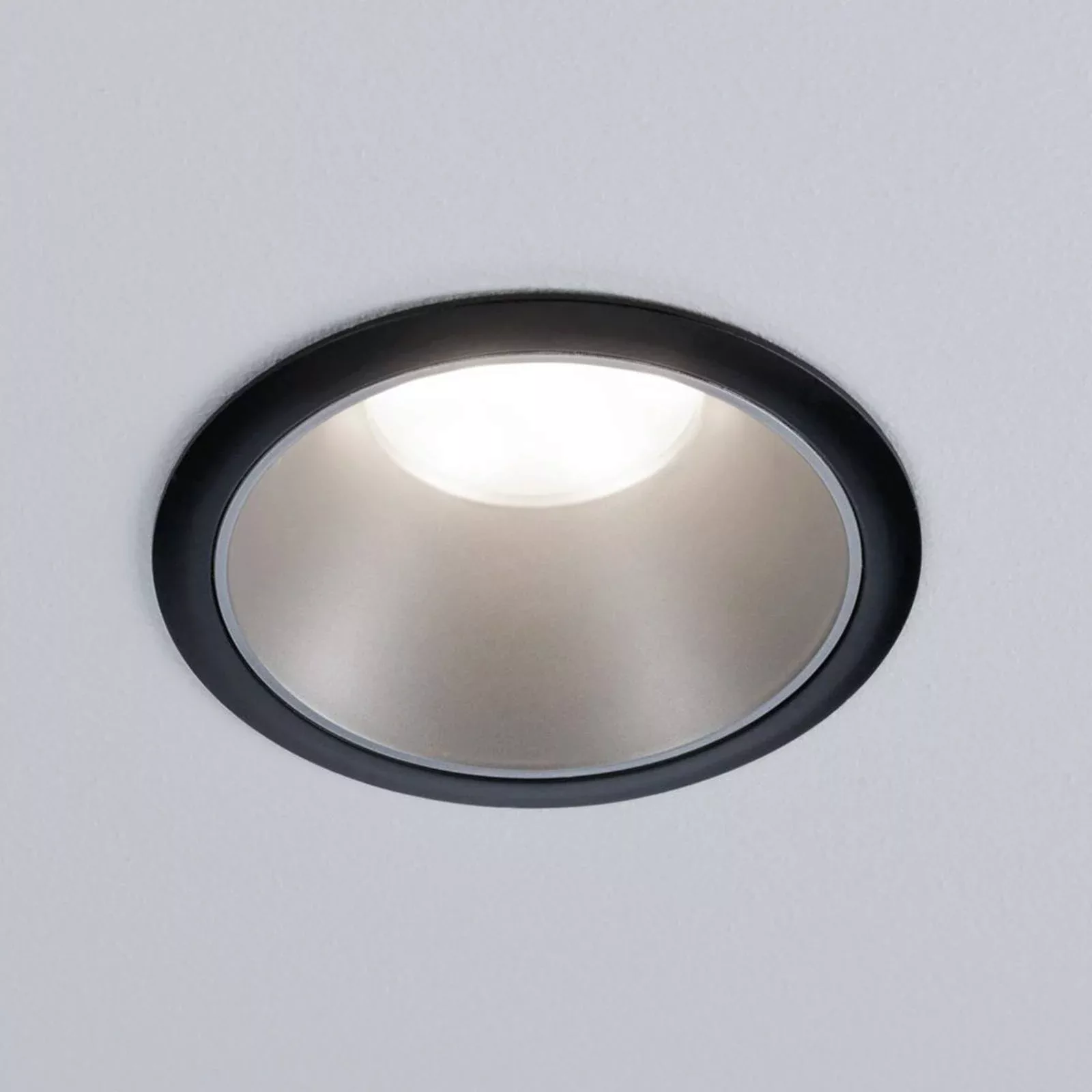 Paulmann Cole LED-Spotlight, silber-schwarz günstig online kaufen