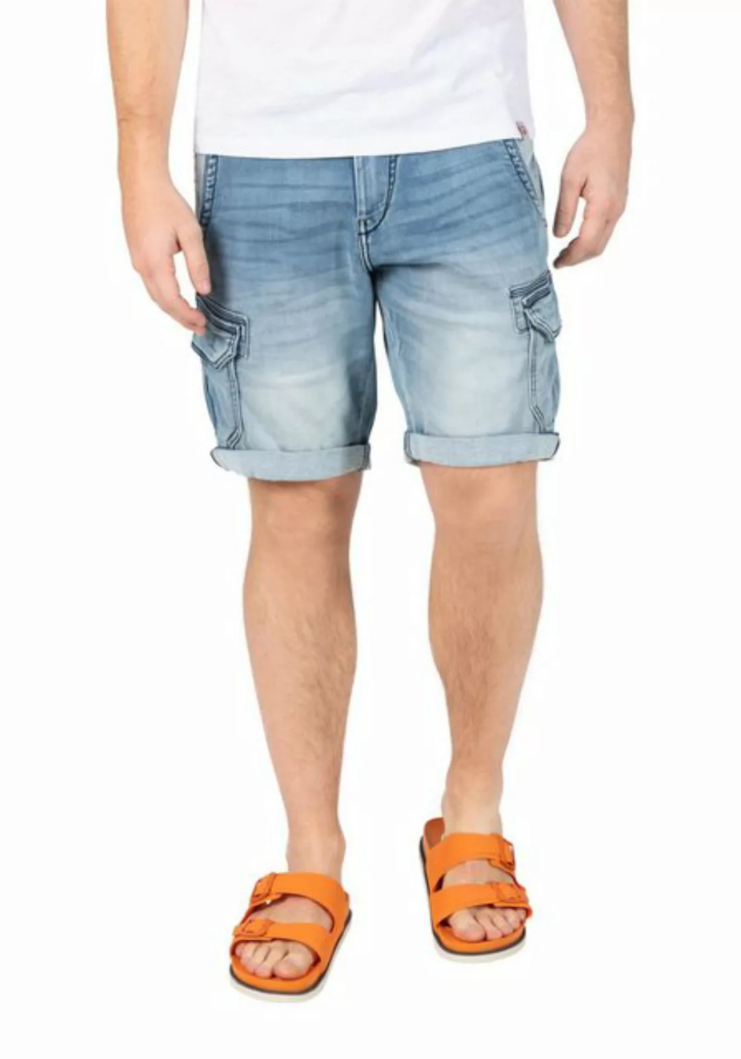 TIMEZONE Jeansshorts Slim Fit Cargo Jeansshorts elegant mit Seitentaschen u günstig online kaufen