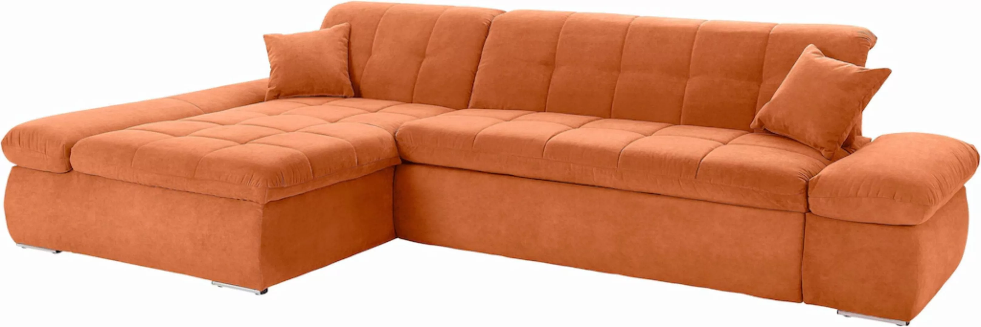 DOMO collection Ecksofa NMoric XXL, B/T/H: 300/172/80cm, Revamierenabschlus günstig online kaufen