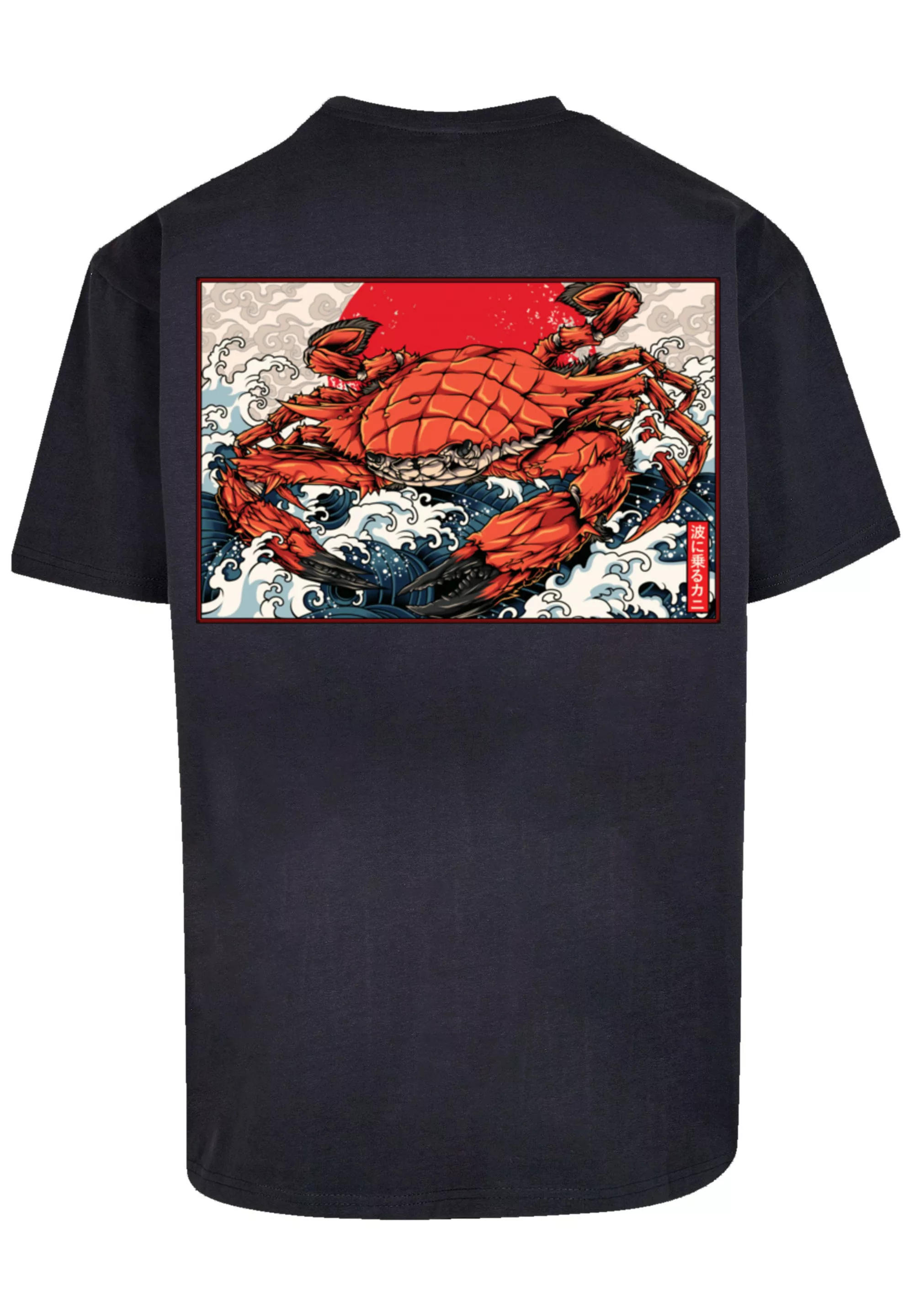 F4NT4STIC T-Shirt "Crab Kanji Japan", Print günstig online kaufen