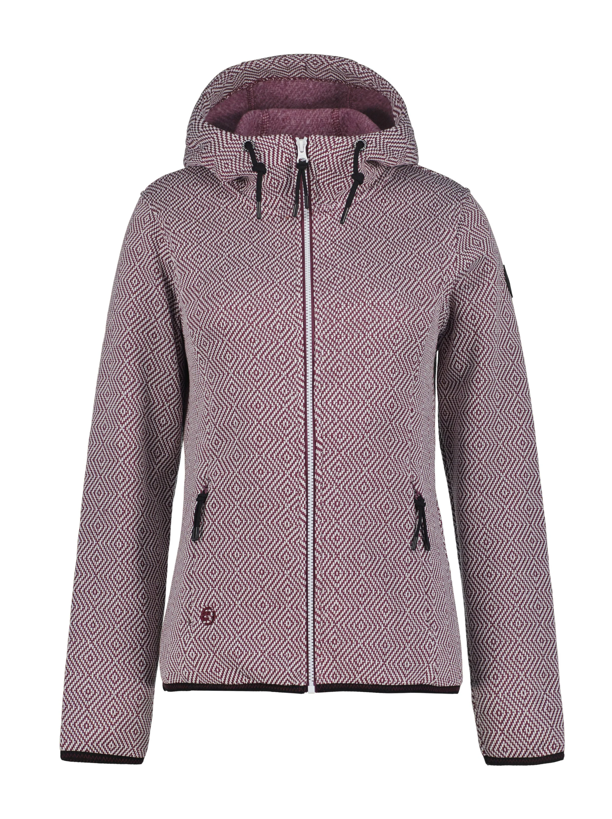 Icepeak Strickfleecejacke "D STRICKFLEECEJACKE ADRIAN", (1 St.), mit Kapuze günstig online kaufen
