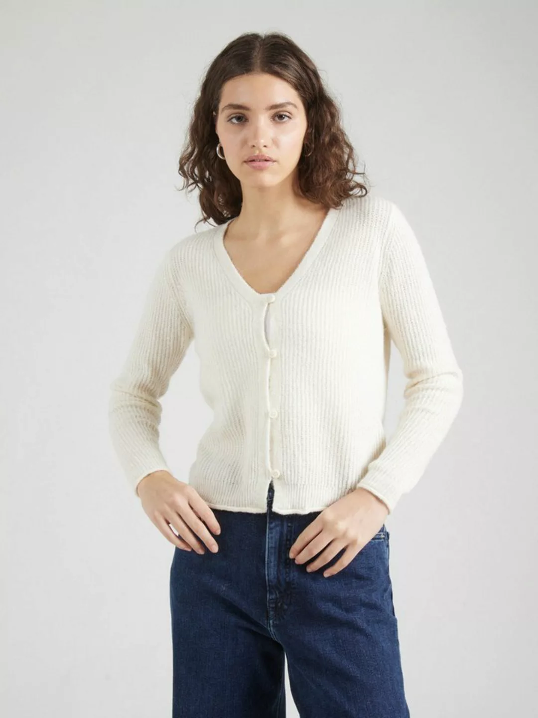 Vero Moda Strickjacke VMMILI (1-tlg) Plain/ohne Details günstig online kaufen