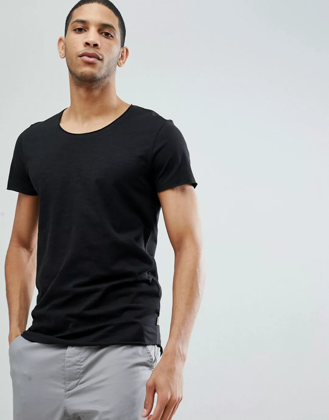 Jack & Jones Ebas U-neck Kurzärmeliges T-shirt 2XL Cloud Dancer günstig online kaufen