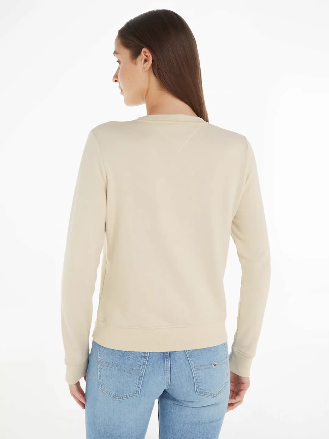 Tommy Jeans Curve Sweatshirt TJW REG LINEAR CREW EXT in Großen Größen mit L günstig online kaufen