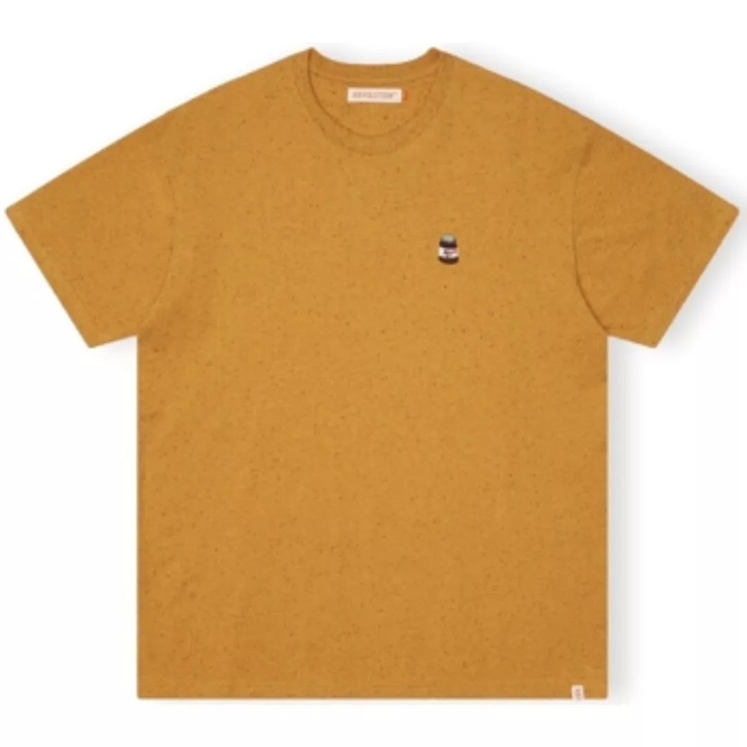 Revolution  T-Shirts & Poloshirts T-Shirt Loose 1367 NUT - Yellow günstig online kaufen