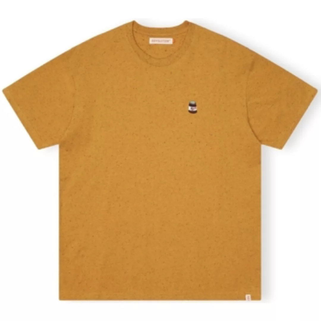 Rvlt Revolution  T-Shirts & Poloshirts T-Shirt Loose 1367 NUT - Yellow günstig online kaufen