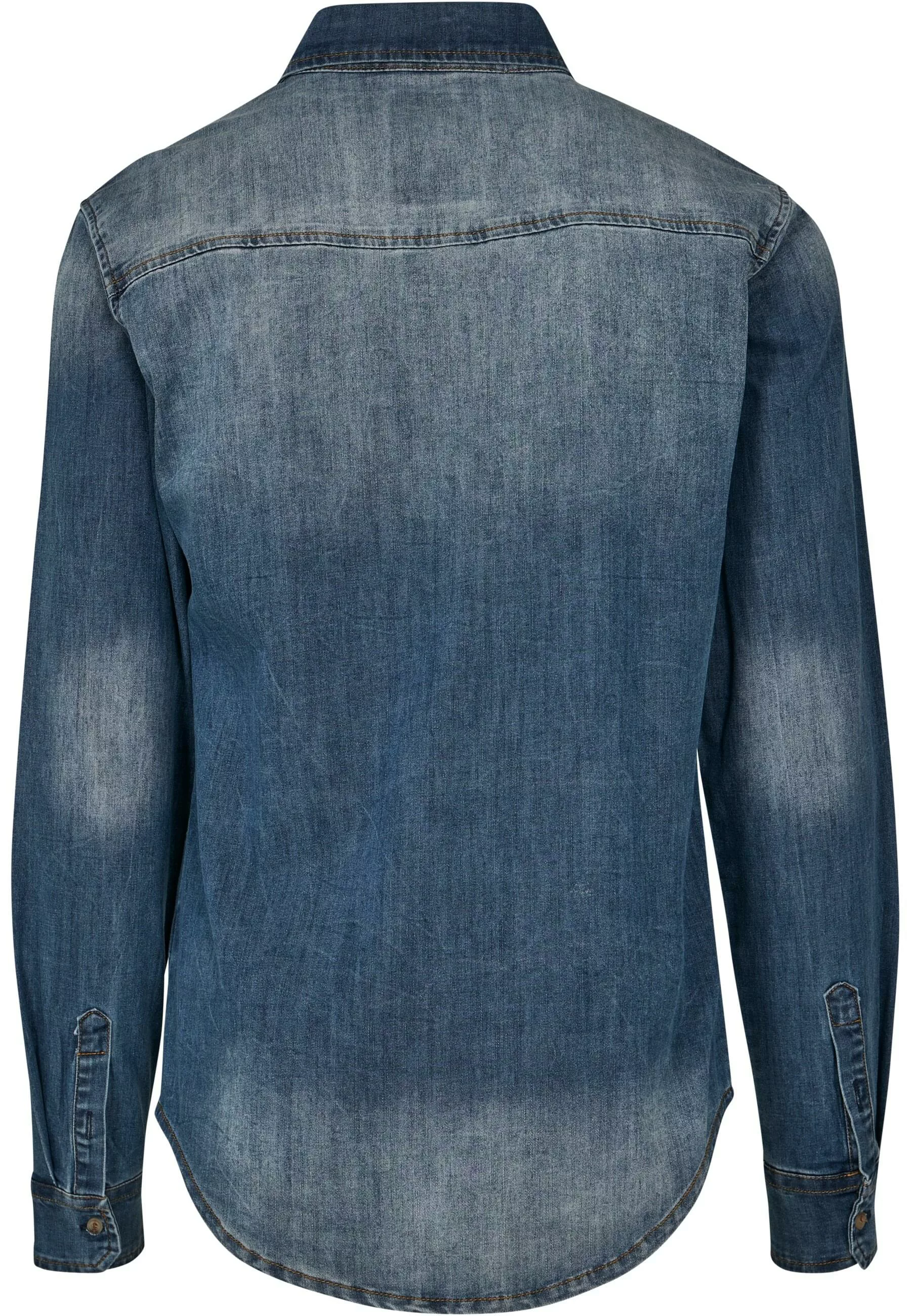 Brandit Langarmhemd "Brandit Herren Riley Denim Shirt", (1 tlg.) günstig online kaufen