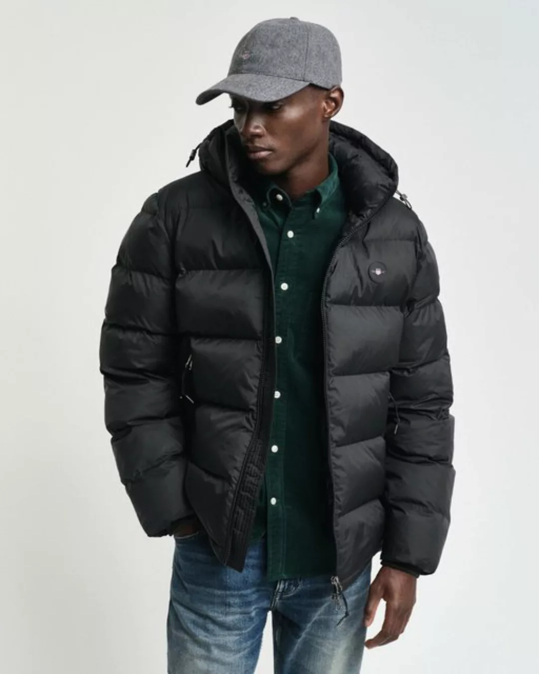 Gant Steppjacke ACTIVE CLOUD JACKET Mit Windschutz-Bündchen, Silikon-Marken günstig online kaufen