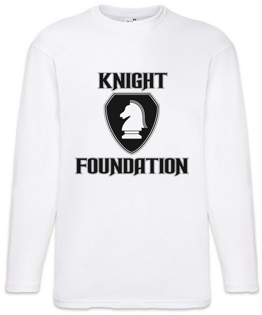 Urban Backwoods Langarmshirt White Knight Foundation Logo Langarm T-Shirt T günstig online kaufen