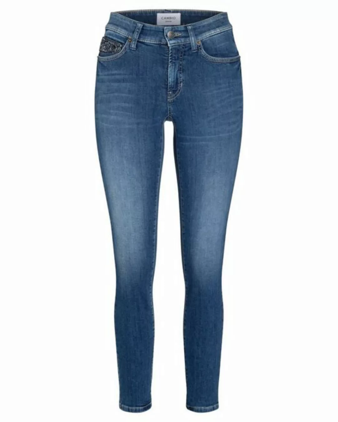 Cambio 5-Pocket-Jeans Damen Jeans PARIS ANCLE CUT verkürzt (1-tlg) günstig online kaufen