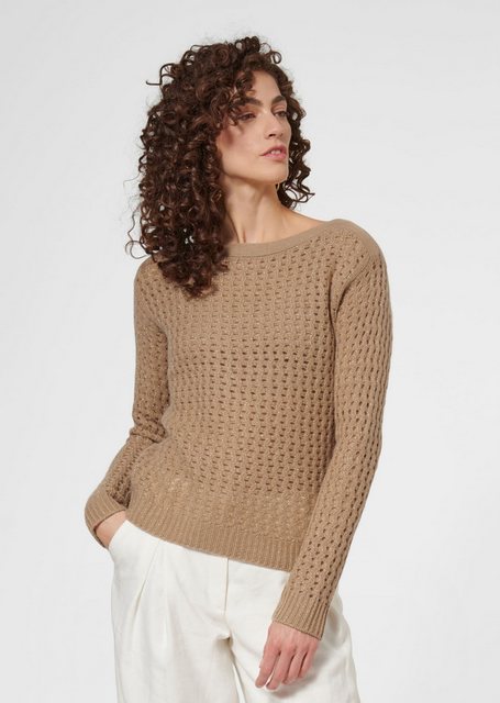 MADELEINE Strickpullover Ajourpullover aus Kaschmir günstig online kaufen