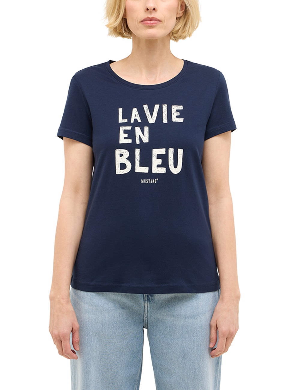 MUSTANG Kurzarmshirt "Damen Style Alma" günstig online kaufen