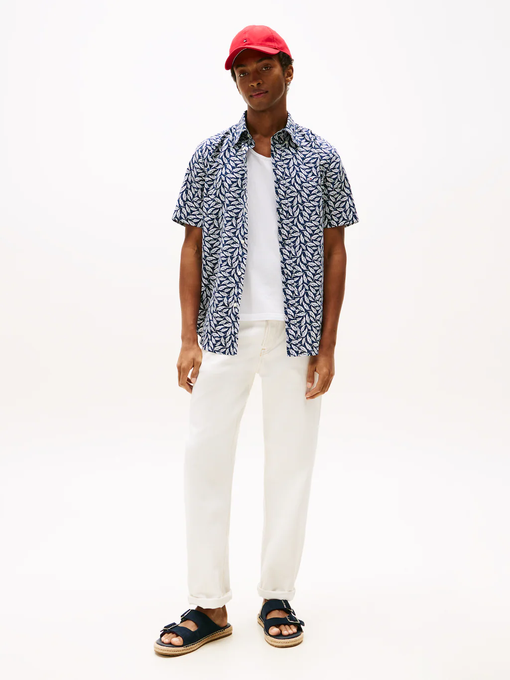 Tommy Hilfiger Kurzarmhemd "LINEN BLEND PRINT S/S RF SHIRT", modischer Prin günstig online kaufen