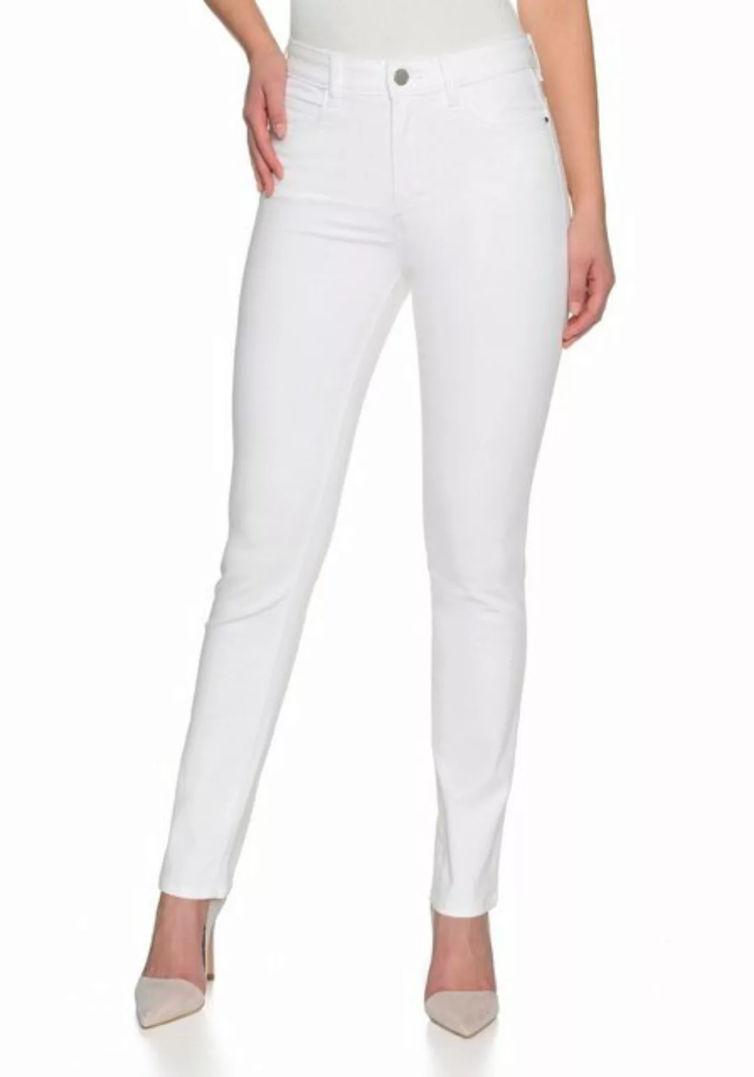 STOOKER WOMEN Slim-fit-Jeans Milano Damen Stretch Jeans -White- Magic Shape günstig online kaufen