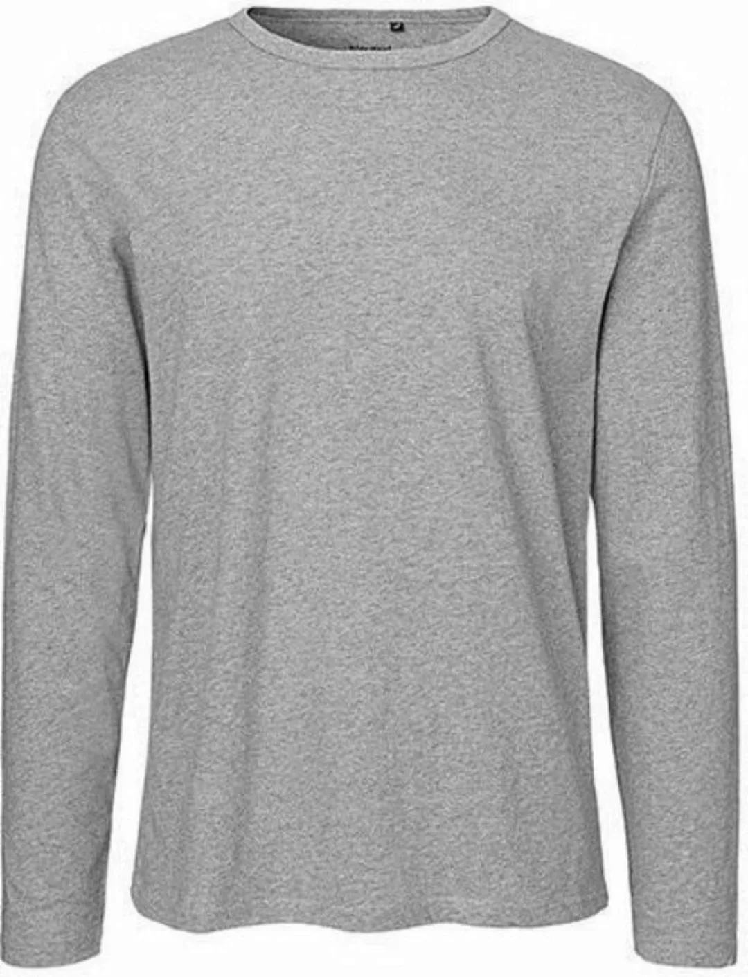 Neutral Langarmshirt Neutral Bio-Herren-Langarmshirt mit Rundhalsaussch günstig online kaufen