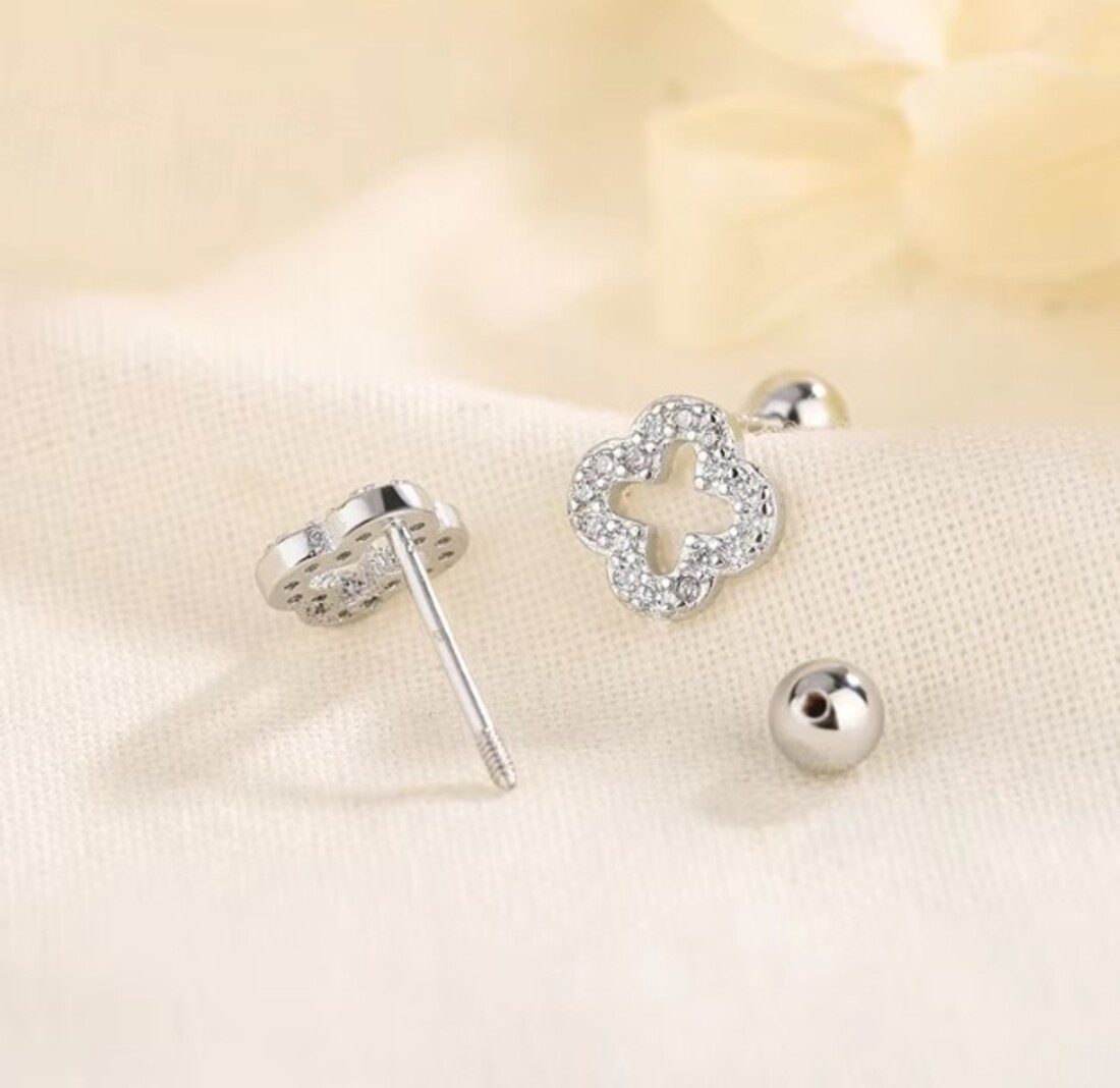 Lale Collection® Ohrhänger-Set Design Kleeblatt Ohrring günstig online kaufen