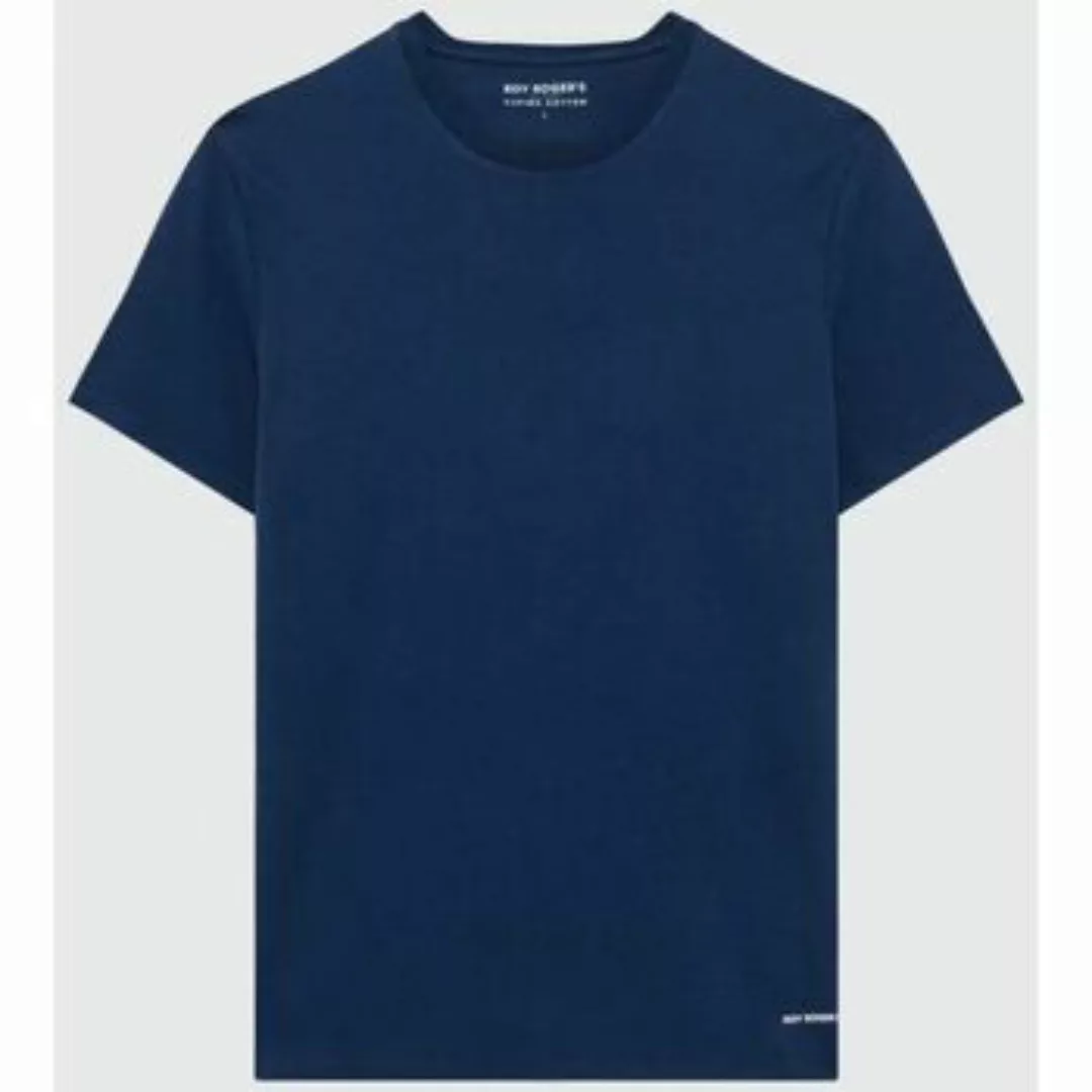Roy Rogers  T-Shirts & Poloshirts SUPIMA RRU208CG06-C0048 BLUE NAVY günstig online kaufen