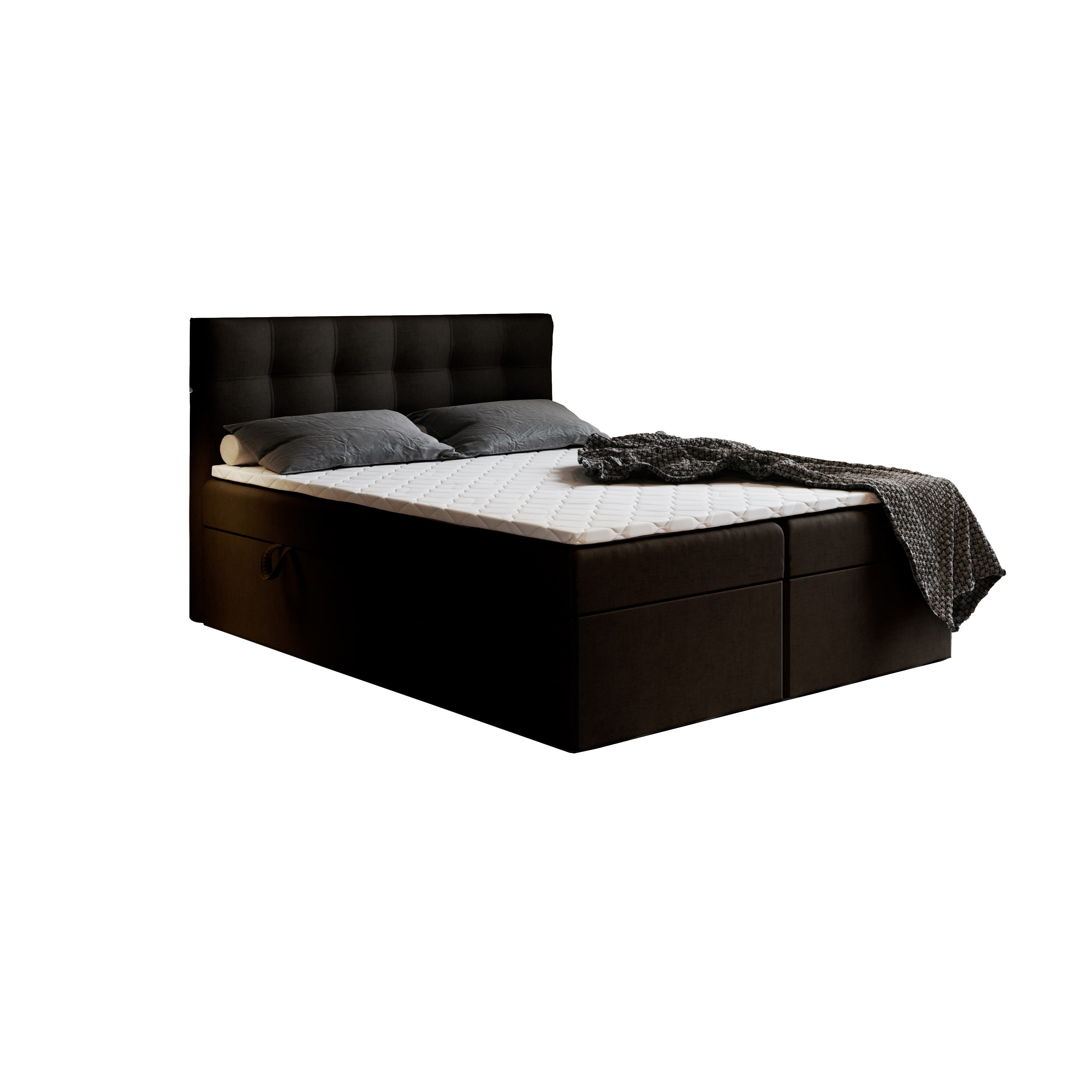 Godre Boxspringbett mit Bettkasten Ewora 200x200 günstig online kaufen